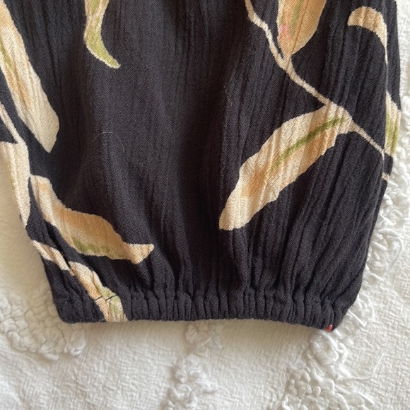 Billabong Off The Shoulder Floral Maxi Dress M - Picture 5 of 6